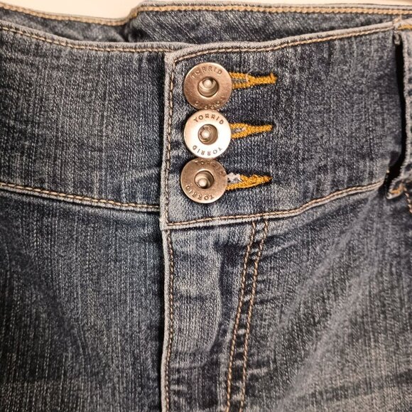 Torrid Jegging Skinny Jeans Women’s Size 20R High Rise Stretch Denim Great Cond - Picture 4 of 6